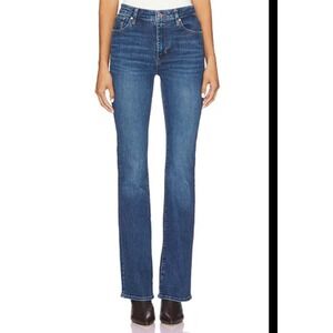 FRAME Le Mini Boot Cut Stretch Denim Jeans Lupine Wash Blue 31 Modern Chic EUC